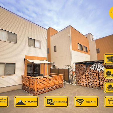 ヴィラ山間堂 Terrace Villa Bbq Bonfire Fuji View Annovillas Fujikawaguchiko Esterno foto