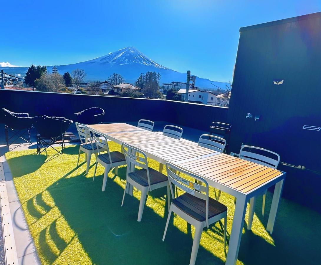 ヴィラ山間堂 Terrace Villa Bbq Bonfire Fuji View Annovillas Fujikawaguchiko Esterno foto
