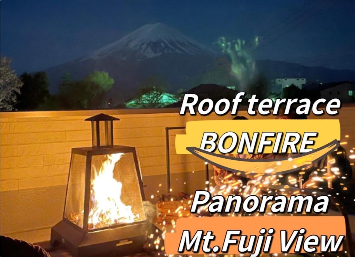 ヴィラ山間堂 Terrace Villa Bbq Bonfire Fuji View Annovillas Fujikawaguchiko Esterno foto